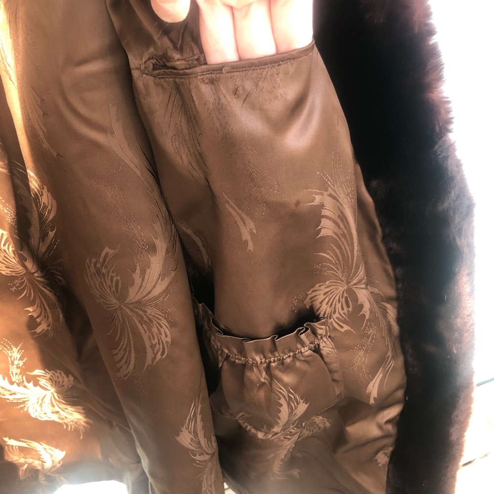 Vintage Mouton Fur Coat - Picture 3 of 4